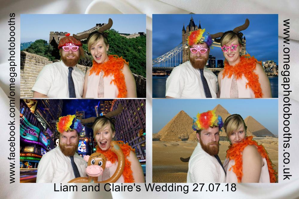 Liam & Claire's Wedding | View more photos from the event at gallery.omegaphotobooths.co.uk/u/Omega-Photobooths/Liam-Claires-Wedding